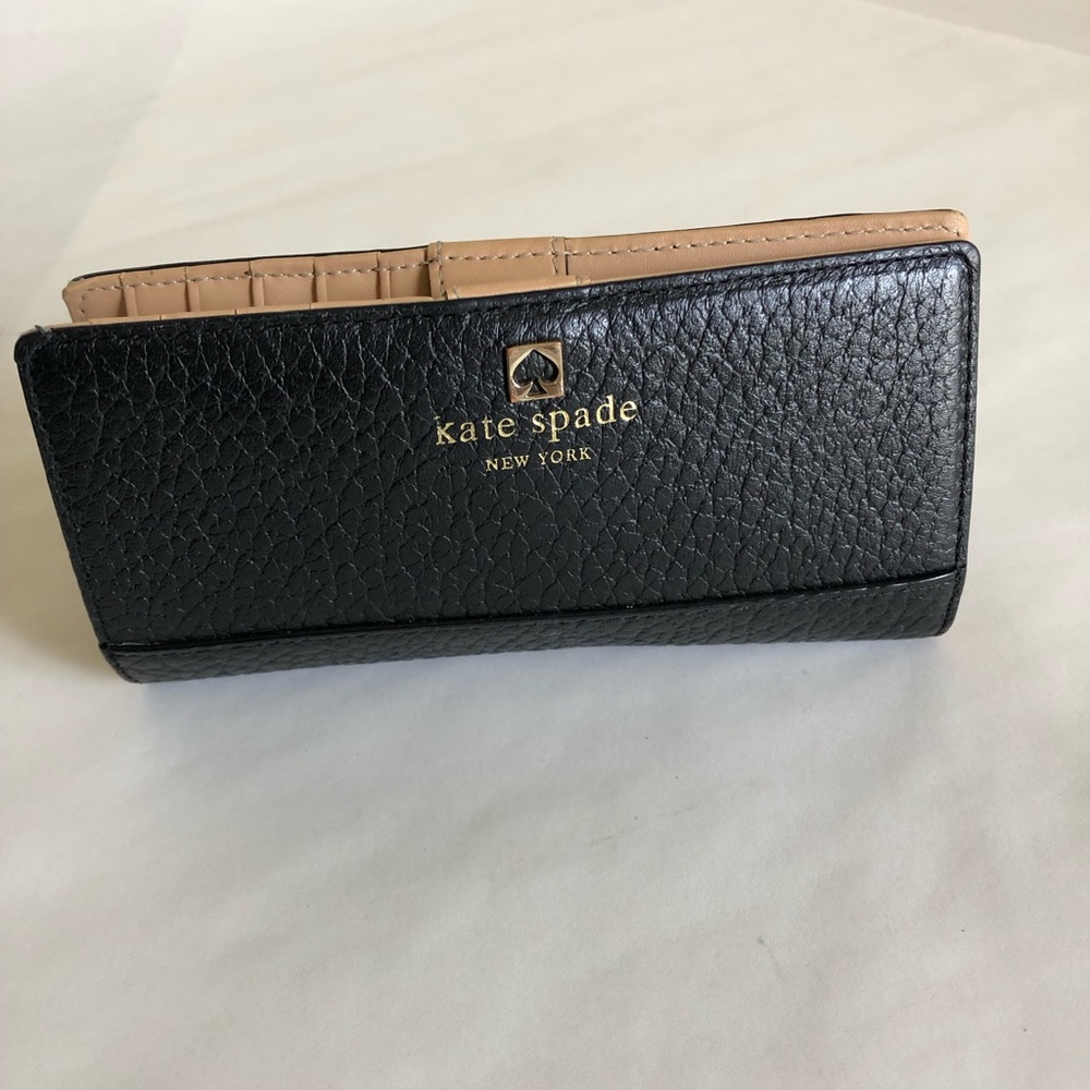 Kate spade black wallet